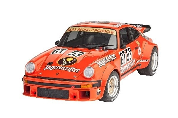 Revell Porsche 934 RSR \'Jägermeister i gruppen SPORT, FRITID & HOBBY / Hobby / Plastmodeller / Bilar hos TP E-commerce Nordic AB (A07873)