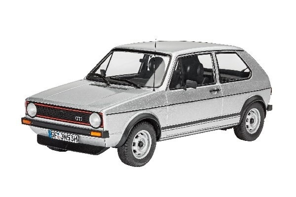 Produktfoto för Revell VW Golf 1 GTI, Modellpersonbil, Monteringssats, 1:24, VW Golf 1 GTI, VW Golf 1 GTI, Medel till skicklig