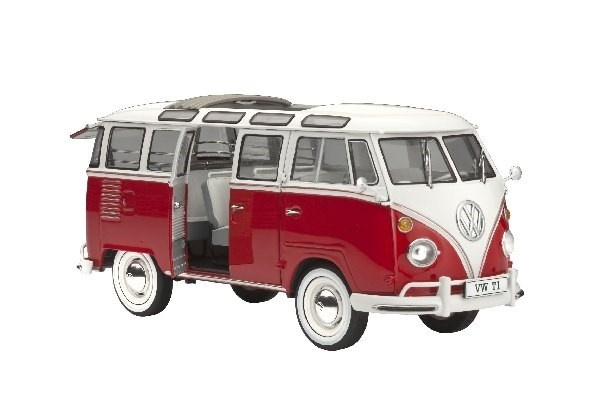 Revell VW T1 Samba Bus i gruppen SPORT, FRITID & HOBBY / Hobby / Plastmodeller / Bilar hos TP E-commerce Nordic AB (A07899)