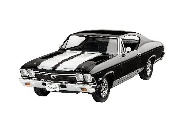 Revell 1968 Chevy Chevelle SS 396, Fyndvara i gruppen SPORT, FRITID & HOBBY / Hobby / Plastmodeller hos TP E-commerce Nordic AB (A07921D)