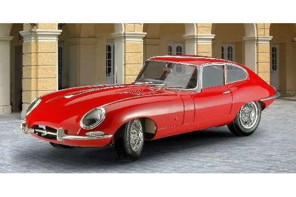 Revell 1:24 Jaguar E-Type (Coupé) i gruppen SPORT, FRITID & HOBBY / Hobby / Plastmodeller / Bilar hos TP E-commerce Nordic AB (A07926)