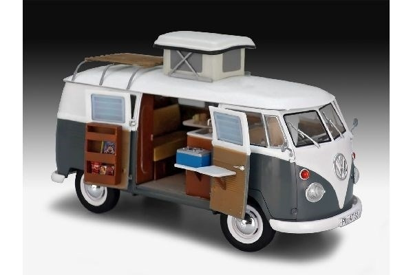 Revell 1:24 VW T1 Camper i gruppen SPORT, FRITID & HOBBY / Hobby / Plastmodeller / Bilar hos TP E-commerce Nordic AB (A07931)