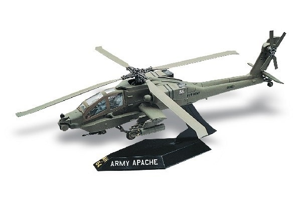 Revell AH-64 Apache Helicopter i gruppen SPORT, FRITID & HOBBY / Hobby / Plastmodeller / Flyg/Helikoptrar hos TP E-commerce Nordic AB (A07950)