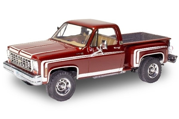 Revell 1:25 76 Chevy Sports Stepside Pickup i gruppen SPORT, FRITID & HOBBY / Hobby / Plastmodeller / Bilar hos TP E-commerce Nordic AB (A07998)