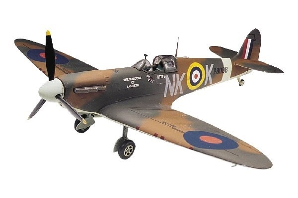 Revell Spitfire Mk-II (11/98) i gruppen SPORT, FRITID & HOBBY / Hobby / Plastmodeller / Flyg/Helikoptrar hos TP E-commerce Nordic AB (A08004)