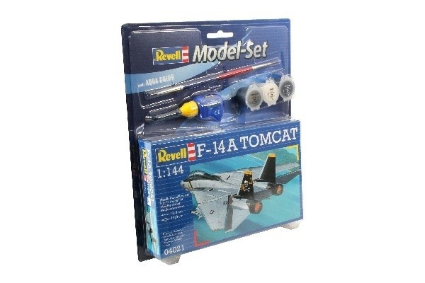 Revell Model Set F-14A Tomcat i gruppen SPORT, FRITID & HOBBY / Hobby / Plastmodeller / Startkit/Gåvoset hos TP E-commerce Nordic AB (A08089)