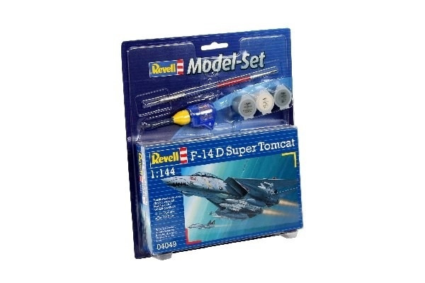 Revell Model Set F-14D Super Tomcat i gruppen SPORT, FRITID & HOBBY / Hobby / Plastmodeller / Startkit/Gåvoset hos TP E-commerce Nordic AB (A08093)