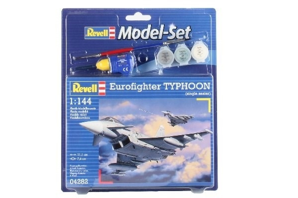 Revell Model Set Eurofighter Typhoon i gruppen SPORT, FRITID & HOBBY / Hobby / Plastmodeller / Startkit/Gåvoset hos TP E-commerce Nordic AB (A08101)