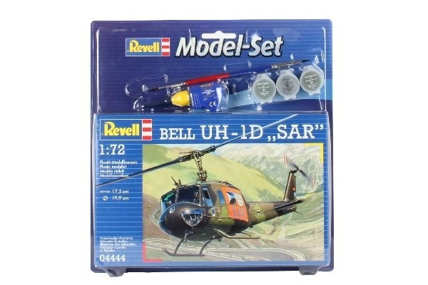 Revell 1:72 Model Set Bell UH-1D \'SAR i gruppen SPORT, FRITID & HOBBY / Hobby / Plastmodeller / Startkit/Gåvoset hos TP E-commerce Nordic AB (A08102)