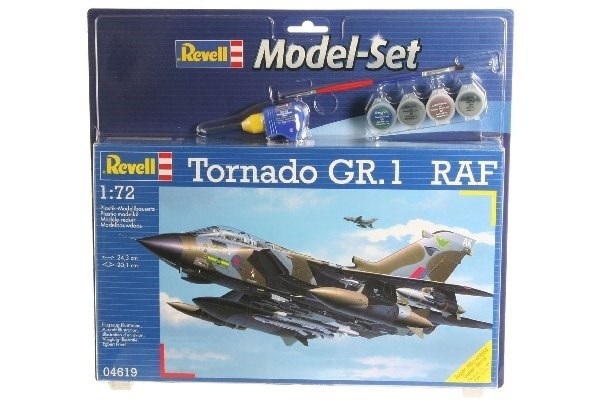 Revell Model Set Tornado GR,1 RAF i gruppen SPORT, FRITID & HOBBY / Hobby / Plastmodeller / Startkit/Gåvoset hos TP E-commerce Nordic AB (A08103)