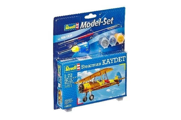 Revell Model Set Stearman Kaydet i gruppen SPORT, FRITID & HOBBY / Hobby / Plastmodeller / Startkit/Gåvoset hos TP E-commerce Nordic AB (A08104)