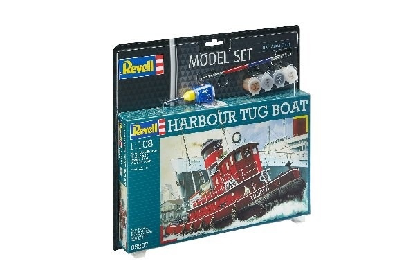 Revell Model Set Harbour Tug Boat i gruppen SPORT, FRITID & HOBBY / Hobby / Plastmodeller / Startkit/Gåvoset hos TP E-commerce Nordic AB (A08134)