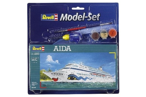 Revell Model Set AIDA i gruppen SPORT, FRITID & HOBBY / Hobby / Plastmodeller / Startkit/Gåvoset hos TP E-commerce Nordic AB (A08140)