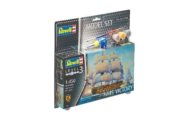 Revell Model Set HMS Victory i gruppen SPORT, FRITID & HOBBY / Hobby / Plastmodeller / Startkit/Gåvoset hos TP E-commerce Nordic AB (A08142)