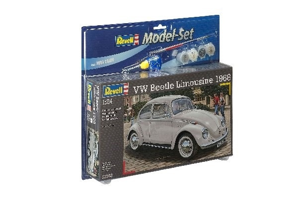 Revell Model Set VW Beetle Limousine 68 i gruppen SPORT, FRITID & HOBBY / Hobby / Plastmodeller / Startkit/Gåvoset hos TP E-commerce Nordic AB (A08173)