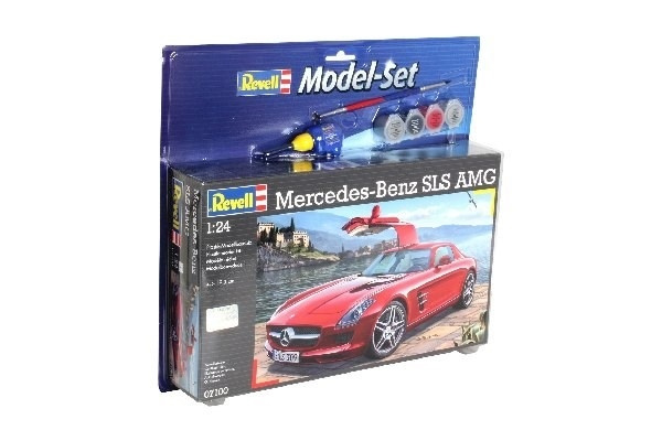 Revell Model Set Mercedes SLS AMG i gruppen SPORT, FRITID & HOBBY / Hobby / Plastmodeller / Startkit/Gåvoset hos TP E-commerce Nordic AB (A08176)
