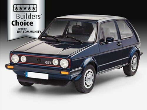 Revell 1:24 Model Set VW Golf Gti \'Builders Choice i gruppen SPORT, FRITID & HOBBY / Hobby / Plastmodeller / Startkit/Gåvoset hos TP E-commerce Nordic AB (A08196)