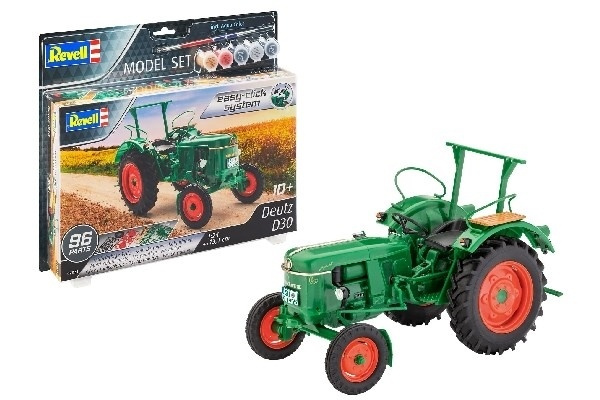 Revell 1:24 Model Set Deutz D30 (easy click) i gruppen SPORT, FRITID & HOBBY / Hobby / Plastmodeller / Startkit/Gåvoset hos TP E-commerce Nordic AB (A08204)