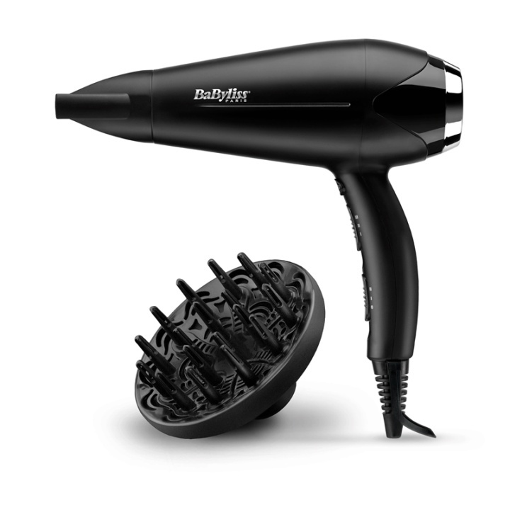 BaByliss Hårfön Turbo Smooth 2200 D572DE i gruppen SKÖNHET & HÄLSA / Hår & Styling / Stylingverktyg / Hårfönar hos TP E-commerce Nordic AB (A08313)