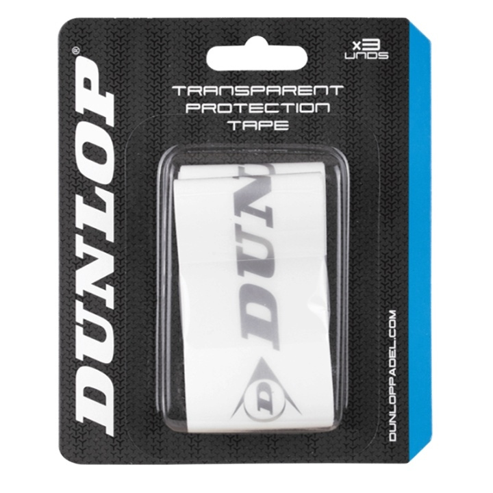 Dunlop Protection Tape - Transp 3st p i gruppen SPORT, FRITID & HOBBY / Sportutrustning / Padeltillbehör hos TP E-commerce Nordic AB (A08431)