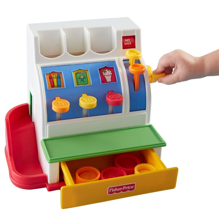 Fisher Price Cash Register i gruppen LEKSAKER, BARN- & BABYPRODUKTER / Leksaker / Lilla hemmet & Rollek hos TP E-commerce Nordic AB (A08457)