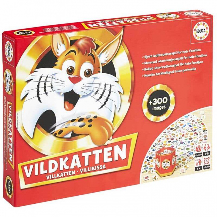 Mattel Games Vildkatten Classic i gruppen LEKSAKER, BARN- & BABYPRODUKTER / Leksaker / Sällskapsspel / Familjespel hos TP E-commerce Nordic AB (A08548)