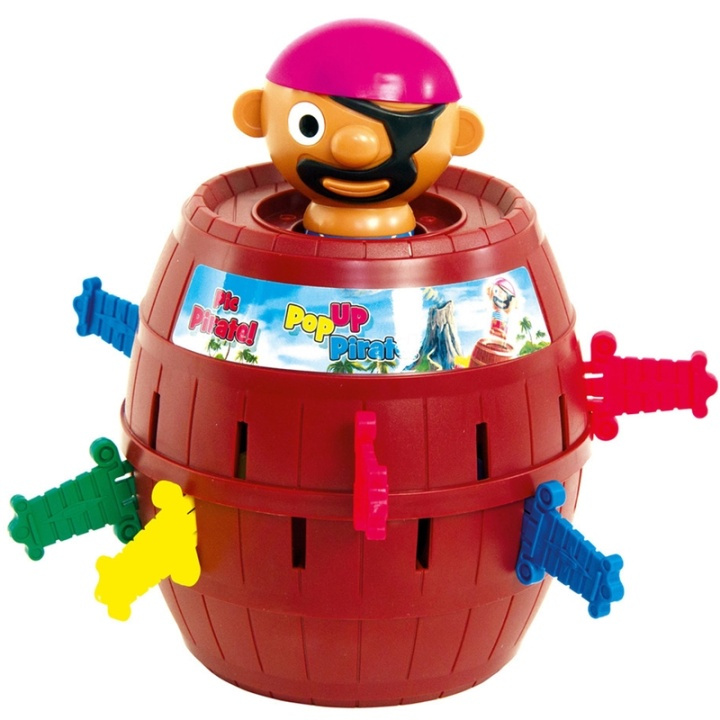 Mattel Games Pop Up Pirate i gruppen LEKSAKER, BARN- & BABYPRODUKTER / Leksaker / Sällskapsspel / Familjespel hos TP E-commerce Nordic AB (A08550)