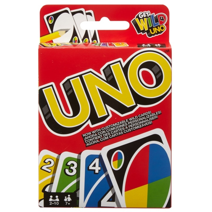 Mattel Games Uno Card Game i gruppen LEKSAKER, BARN- & BABYPRODUKTER / Leksaker / Sällskapsspel / Barnspel hos TP E-commerce Nordic AB (A08551)