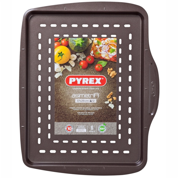 Pyrex Pizzaform 37x29cm non-stick Asimetria i gruppen HEM, HUSHÅLL & TRÄDGÅRD / Köksredskap / Ugnsformar hos TP E-commerce Nordic AB (A08591)