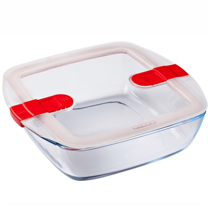 Pyrex Ugnsform med lock för micron 25x22cm/2,2L i gruppen HEM, HUSHÅLL & TRÄDGÅRD / Köksredskap / Ugnsformar hos TP E-commerce Nordic AB (A08596)