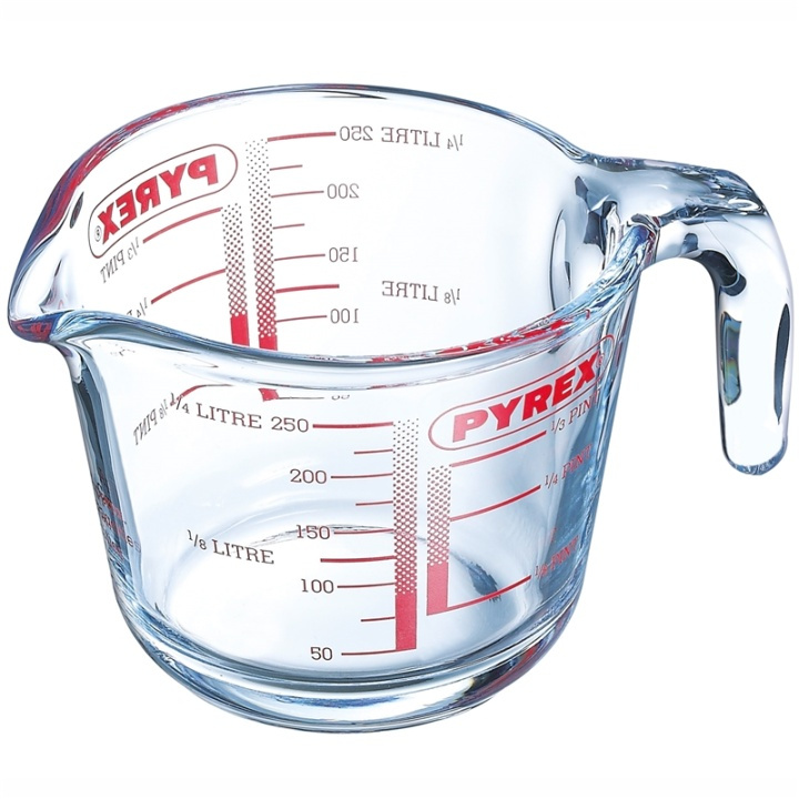 Pyrex Måttkanna glas 0,25L i gruppen HEM, HUSHÅLL & TRÄDGÅRD / Köksredskap / Baktillbehör hos TP E-commerce Nordic AB (A08601)