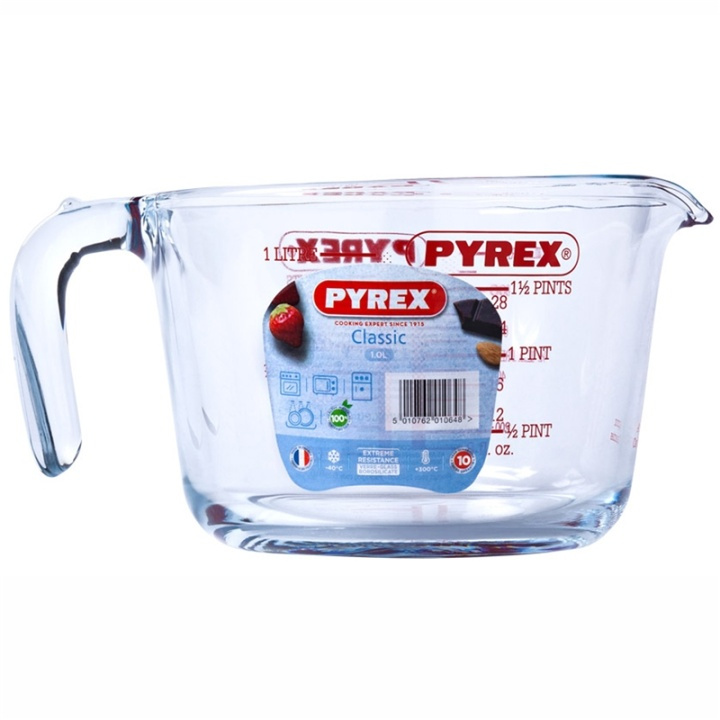 Pyrex Måttkanna glas 1,0L i gruppen HEM, HUSHÅLL & TRÄDGÅRD / Köksredskap / Baktillbehör hos TP E-commerce Nordic AB (A08603)