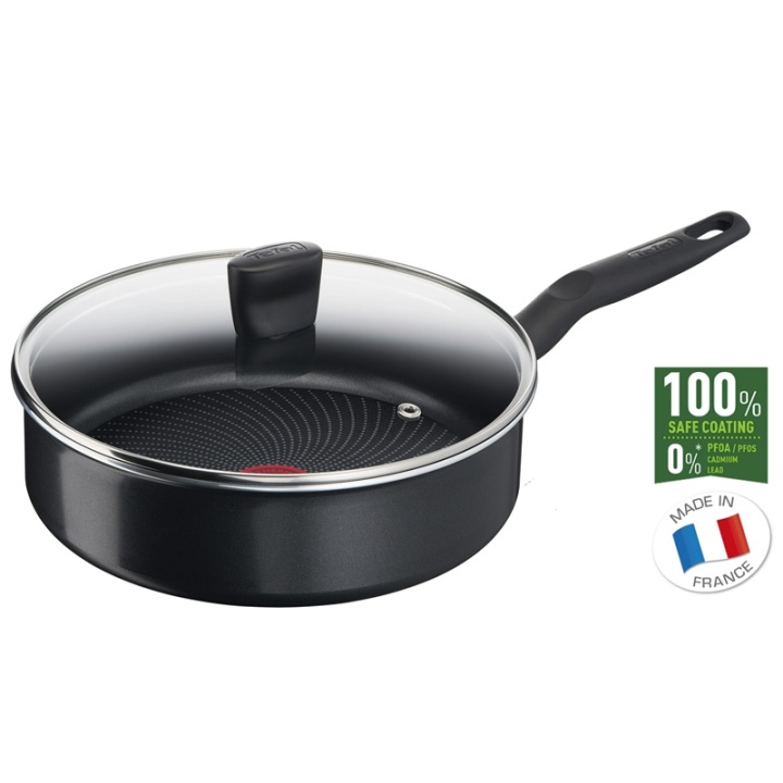 Tefal Start Easy Sautepan 24 cm med Lock i gruppen HEM, HUSHÅLL & TRÄDGÅRD / Köksredskap / Stekpannor hos TP E-commerce Nordic AB (A08662)