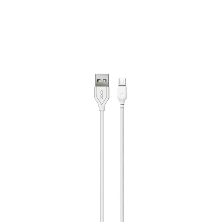 XO NB103 USB - microUSB-kabel (2,1A) 1m, Vit i gruppen SMARTPHONE & SURFPLATTOR / Laddare & Kablar / Kablar / Kablar microUSB hos TP E-commerce Nordic AB (A08754)