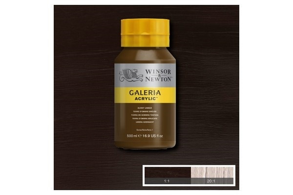 Galeria Acrylic 500Ml Burnt Umber 076 i gruppen SPORT, FRITID & HOBBY / Hobby / Måla & Rita / Konstnärsfärger / Akryl hos TP E-commerce Nordic AB (A08782)