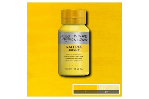 Galeria Acrylic 500Ml Cad Yellow Medium H 120 i gruppen SPORT, FRITID & HOBBY / Hobby / Måla & Rita / Konstnärsfärger / Akryl hos TP E-commerce Nordic AB (A08788)