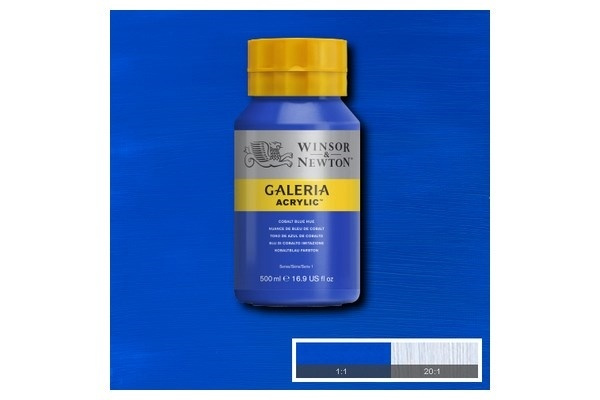 Galeria Acrylic 500Ml Cobalt Blue Hue 179 i gruppen SPORT, FRITID & HOBBY / Hobby / Måla & Rita / Konstnärsfärger / Akryl hos TP E-commerce Nordic AB (A08790)