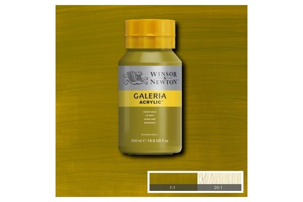 Galeria Acrylic 500Ml Green Gold 294 i gruppen SPORT, FRITID & HOBBY / Hobby / Måla & Rita / Konstnärsfärger / Akryl hos TP E-commerce Nordic AB (A08796)