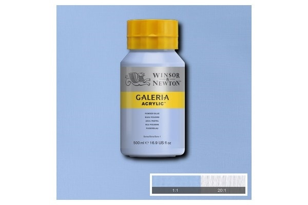 Galeria Acrylic 500Ml Powder Blue 446 i gruppen SPORT, FRITID & HOBBY / Hobby / Måla & Rita / Konstnärsfärger / Akryl hos TP E-commerce Nordic AB (A08809)