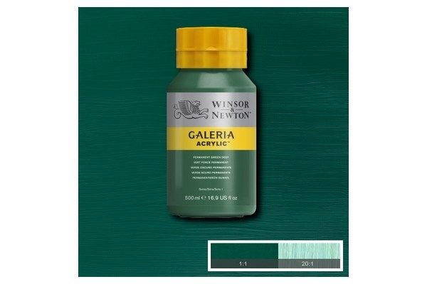 Galeria Acrylic 500Ml Perm Green Deep 482 i gruppen SPORT, FRITID & HOBBY / Hobby / Måla & Rita / Konstnärsfärger / Akryl hos TP E-commerce Nordic AB (A08814)