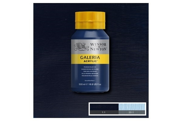 Galeria Acrylic 500Ml Prussian Blue Hue 541 i gruppen SPORT, FRITID & HOBBY / Hobby / Måla & Rita / Konstnärsfärger / Akryl hos TP E-commerce Nordic AB (A08824)