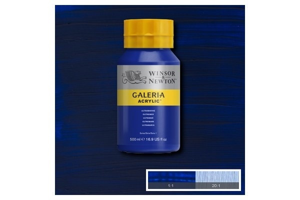 Galeria Acrylic 500Ml Ultramarine 660 i gruppen SPORT, FRITID & HOBBY / Hobby / Måla & Rita / Konstnärsfärger / Akryl hos TP E-commerce Nordic AB (A08833)