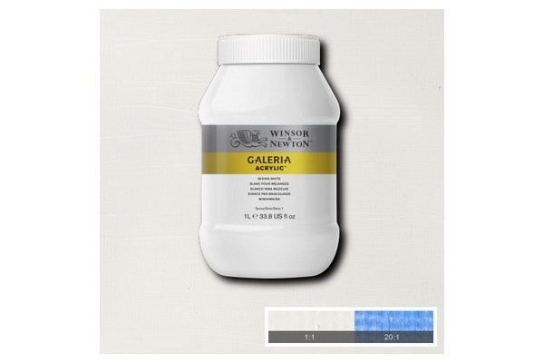 Galeria Acrylic 1L Mixing White 415 i gruppen SPORT, FRITID & HOBBY / Hobby / Måla & Rita / Konstnärsfärger / Akryl hos TP E-commerce Nordic AB (A08902)