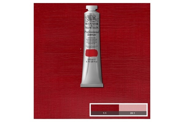 Prof Acrylic 200ML PERYLENE RED 464 i gruppen SPORT, FRITID & HOBBY / Hobby / Måla & Rita / Konstnärsfärger / Akryl hos TP E-commerce Nordic AB (A08947)