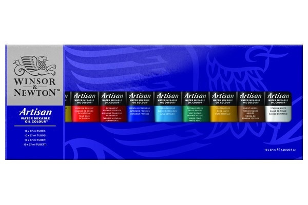 Artisan Water Mixable Oil Tubset 10x37 ml i gruppen SPORT, FRITID & HOBBY / Hobby / Måla & Rita / Konstnärsfärger / Oljefärger hos TP E-commerce Nordic AB (A08959)