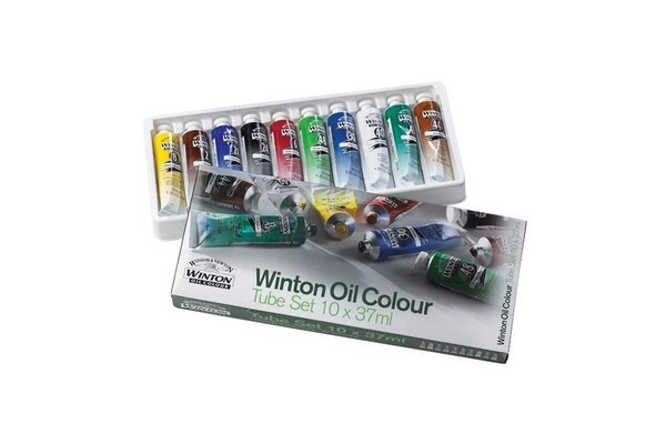 Winton Oil Color Tubset 10x37ml i gruppen SPORT, FRITID & HOBBY / Hobby / Måla & Rita / Konstnärsfärger / Oljefärger hos TP E-commerce Nordic AB (A08964)