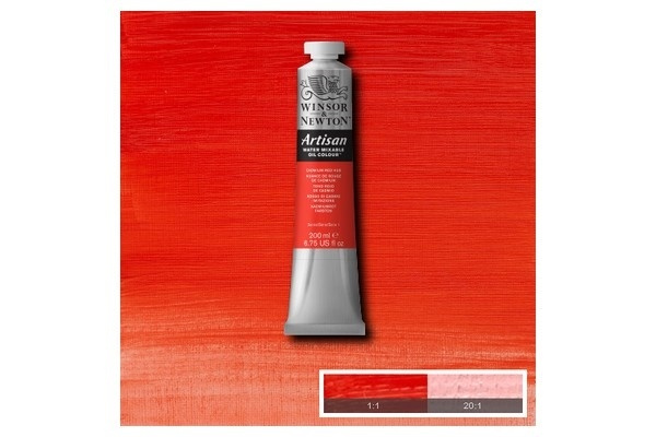 Arti Wat-Mix Oil 200Ml Cad Red Hue 095 i gruppen SPORT, FRITID & HOBBY / Hobby / Måla & Rita / Konstnärsfärger / Oljefärger hos TP E-commerce Nordic AB (A08975)