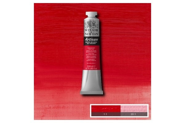 Arti Wat-Mix Oil 200Ml Cad Red Deep Hue 098 i gruppen SPORT, FRITID & HOBBY / Hobby / Måla & Rita / Konstnärsfärger / Oljefärger hos TP E-commerce Nordic AB (A08993)