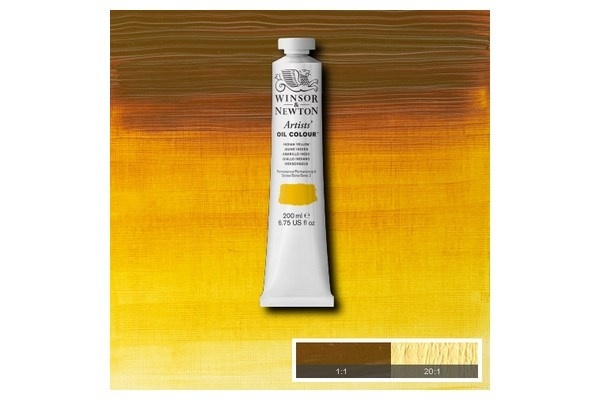 Artists Oil Col 200ML INDIAN YELLOW 319 i gruppen SPORT, FRITID & HOBBY / Hobby / Måla & Rita / Konstnärsfärger / Oljefärger hos TP E-commerce Nordic AB (A09006)