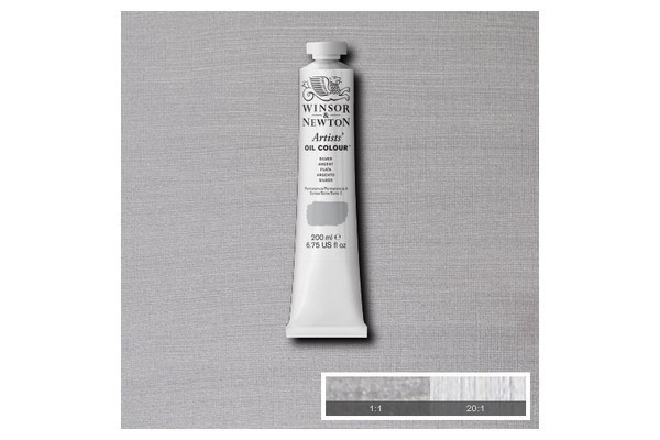 Artists Oil Col 200ML SILVER 617 i gruppen SPORT, FRITID & HOBBY / Hobby / Måla & Rita / Konstnärsfärger / Oljefärger hos TP E-commerce Nordic AB (A09022)